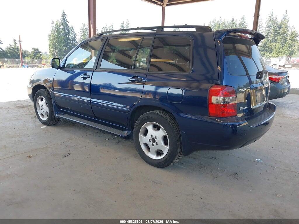 JTEEP21A340064281 2004 TOYOTA HIGHLANDER photo no. 3