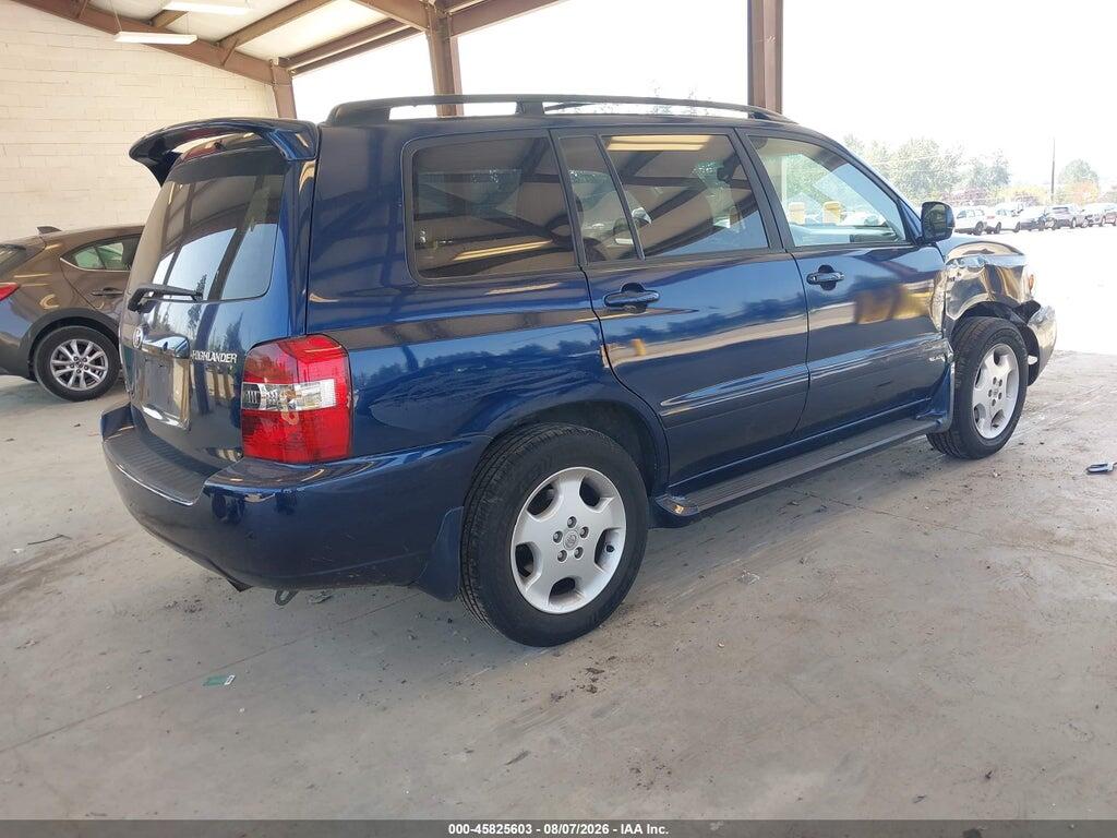 JTEEP21A340064281 2004 TOYOTA HIGHLANDER photo no. 4