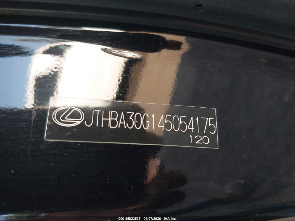 JTHBA30G145054175 2004 LEXUS ES 330 photo no. 9
