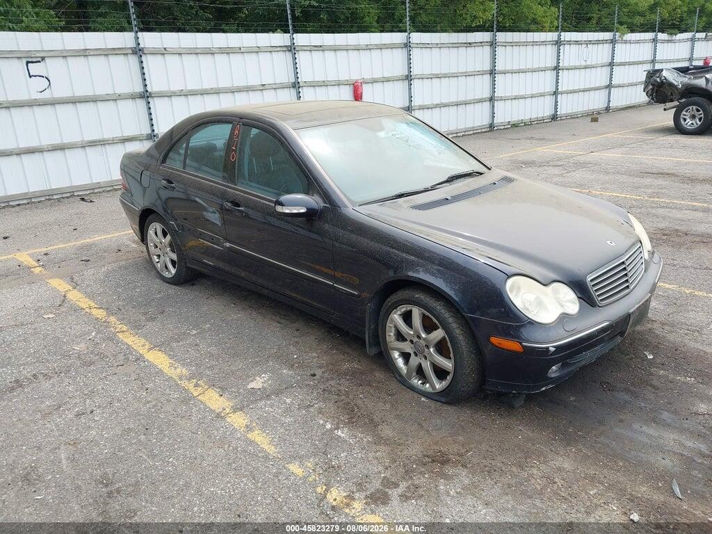WDBRF64J24F456983 2004 MERCEDES-BENZ C photo no. 1