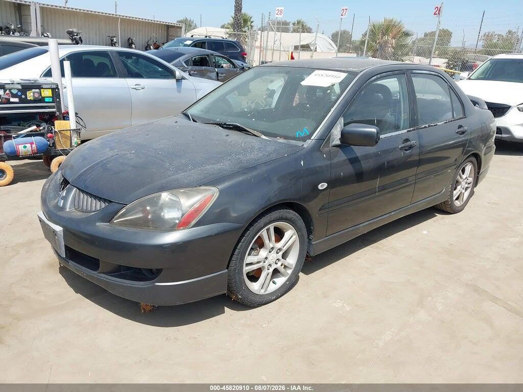 JA3AJ66FX4U045170 2004 MITSUBISHI LANCER photo no. 2