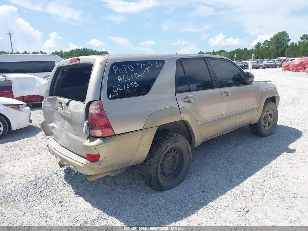 JTEZU14R240021055 2004 TOYOTA 4RUNNER photo no. 4