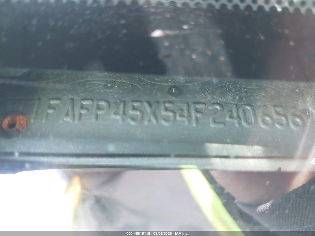 1FAFP45X54F240656 2004 FORD MUSTANG photo no. 9