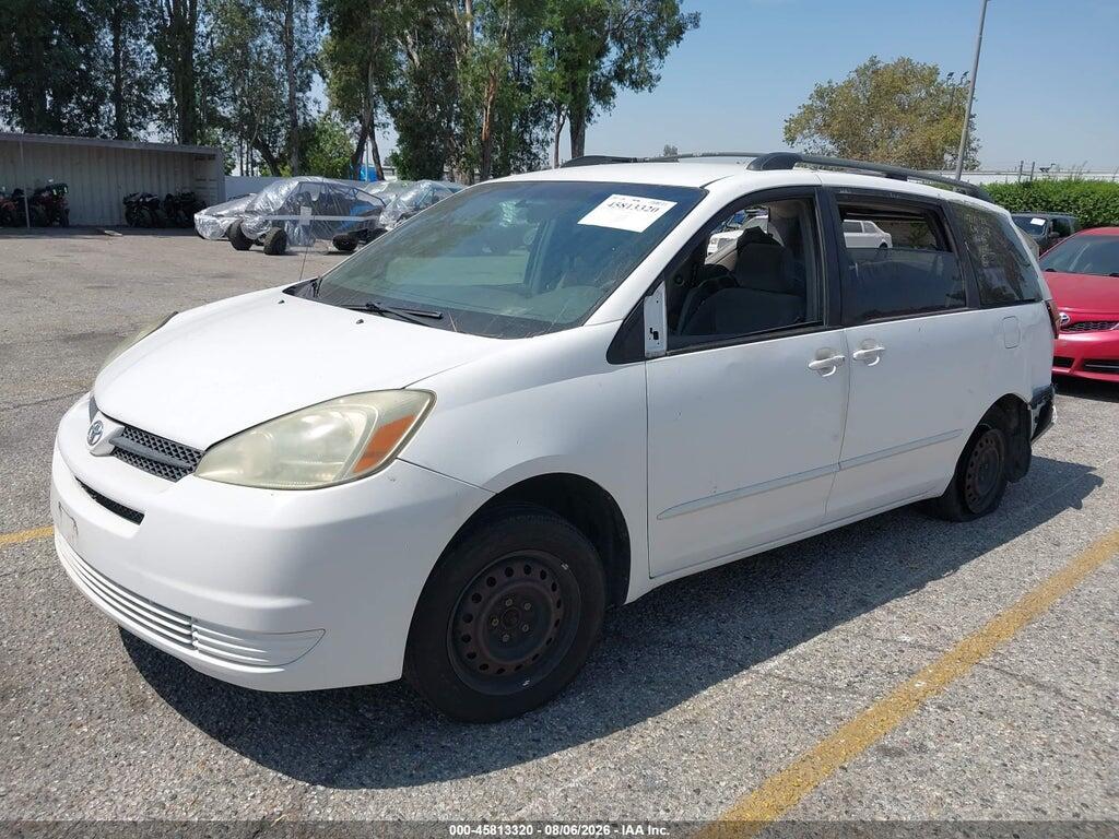 5TDZA23C44S100756 2004 TOYOTA SIENNA photo no. 2
