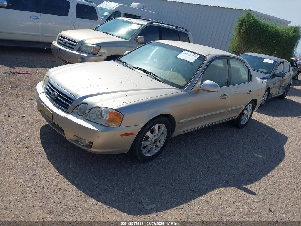 KNAGD128345358419 2004 KIA OPTIMA photo no. 2