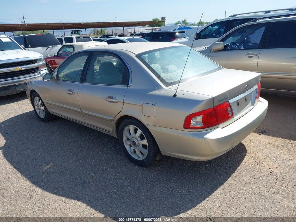 KNAGD128345358419 2004 KIA OPTIMA photo no. 3