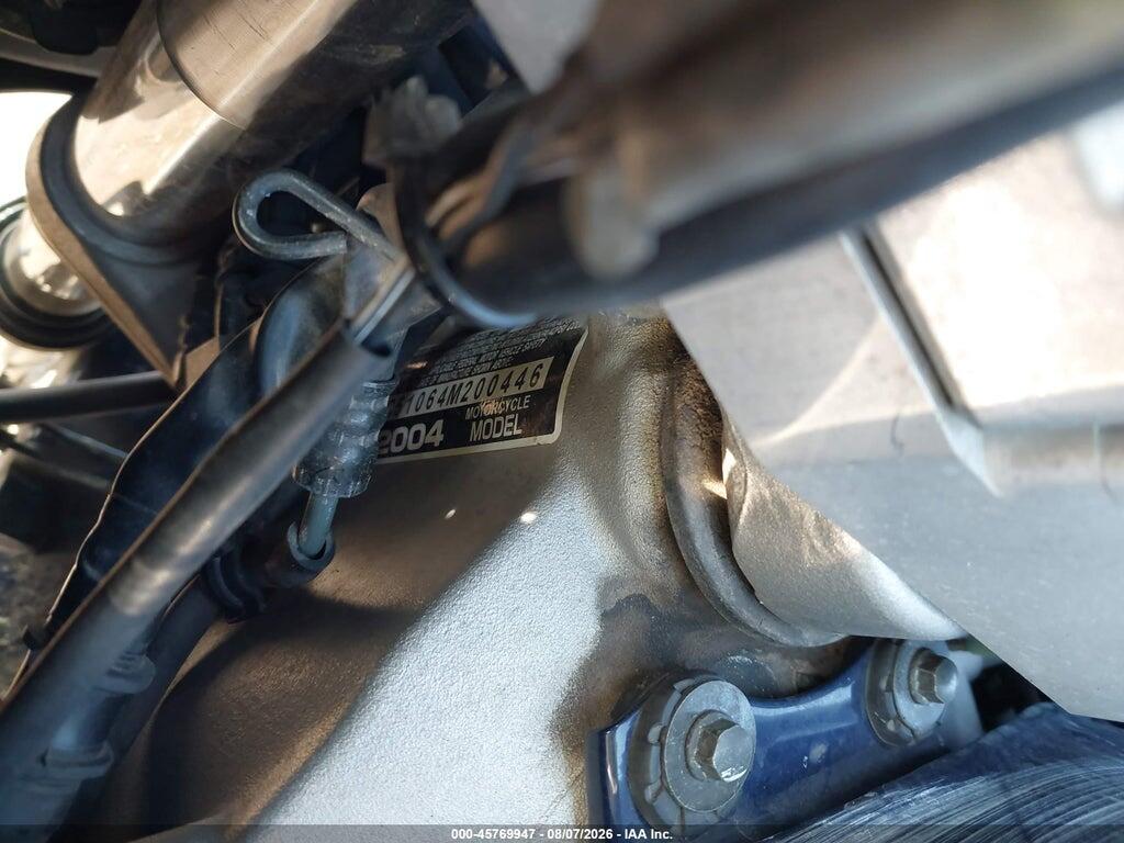 JH2SC51064M200446 2004 HONDA ST1300 photo no. 10
