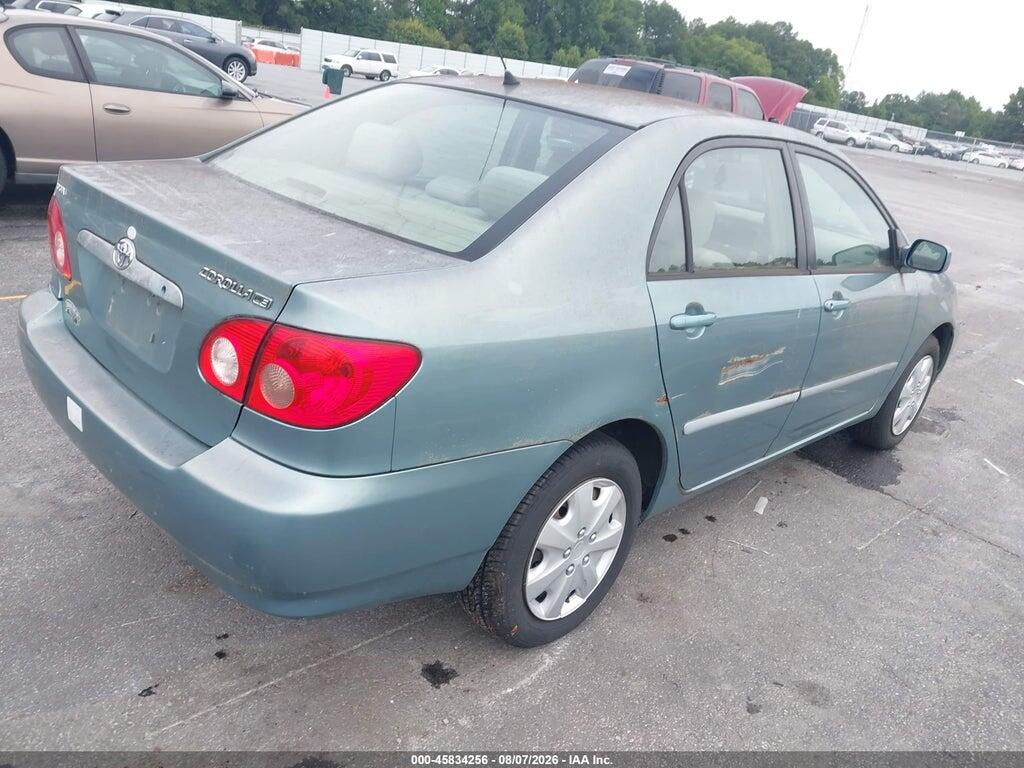 2T1BR32E15C476084 2005 TOYOTA COROLLA photo no. 4