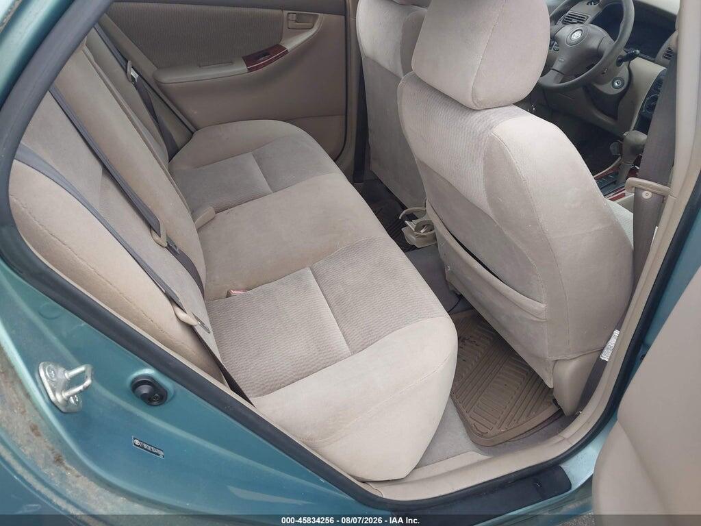 2T1BR32E15C476084 2005 TOYOTA COROLLA photo no. 8