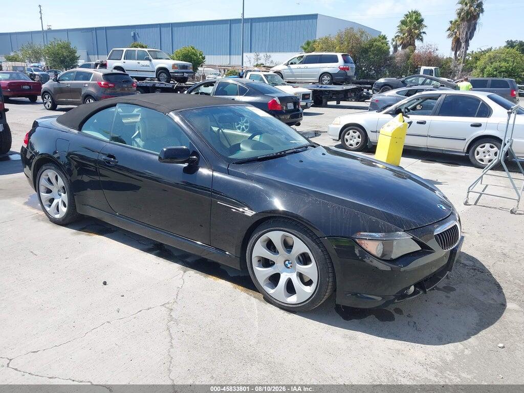 2005 BMW 645CI WBAEK73495B328081