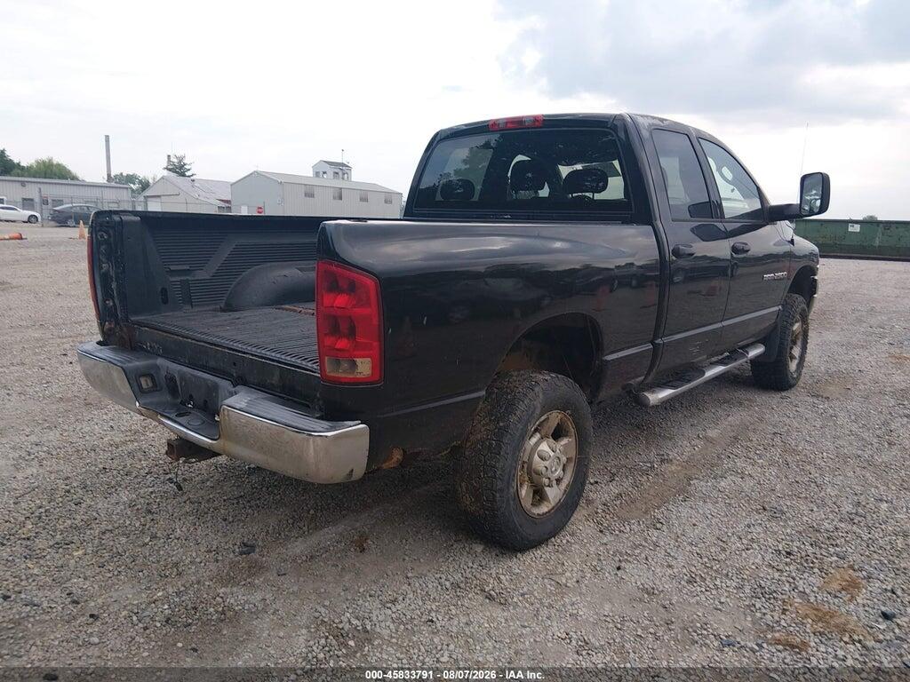 3D7KS28CX5G865595 2005 DODGE RAM 2500 photo no. 4