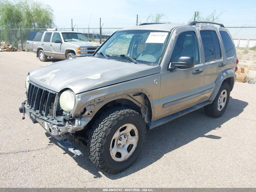 1J4GL48K05W516909 2005 JEEP LIBERTY photo no. 2