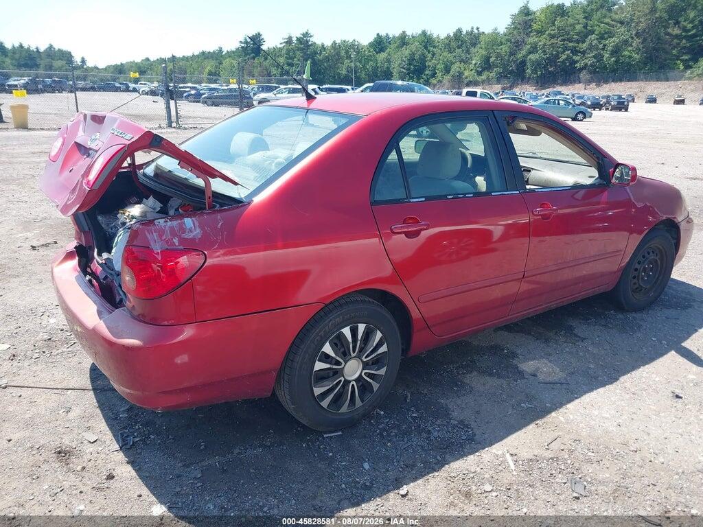 2T1BR30E35C378659 2005 TOYOTA COROLLA photo no. 4