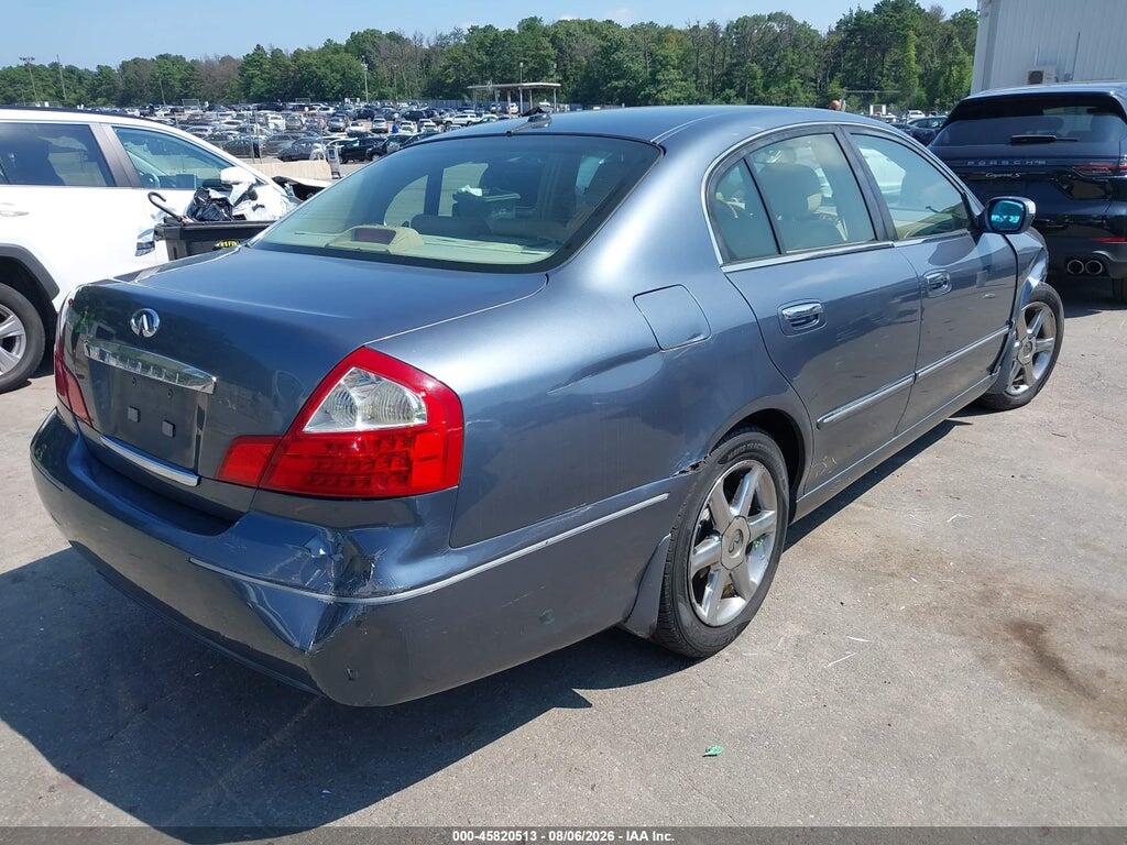 JNKBF01A95M100241 2005 INFINITI Q45 photo no. 4