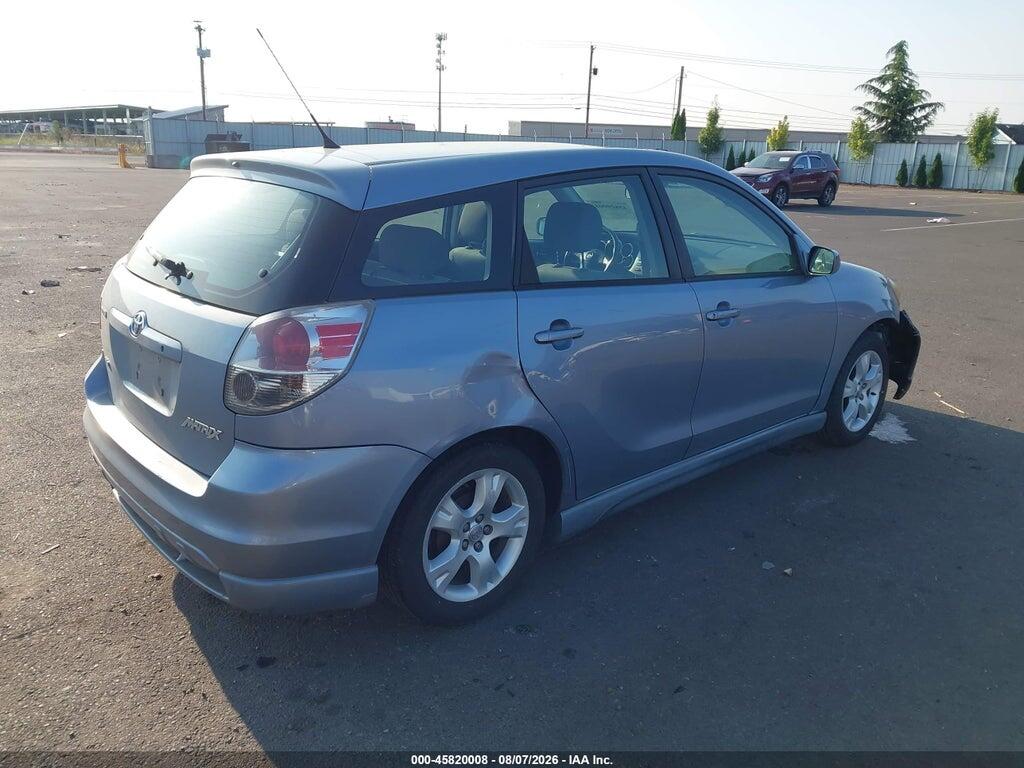 2T1KR32E65C356846 2005 TOYOTA MATRIX photo no. 4