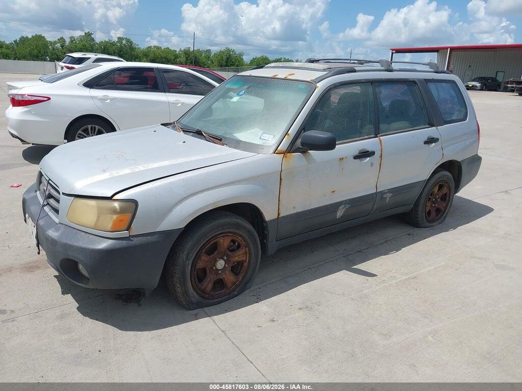 JF1SG63625H718591 2005 SUBARU FORESTER photo no. 2