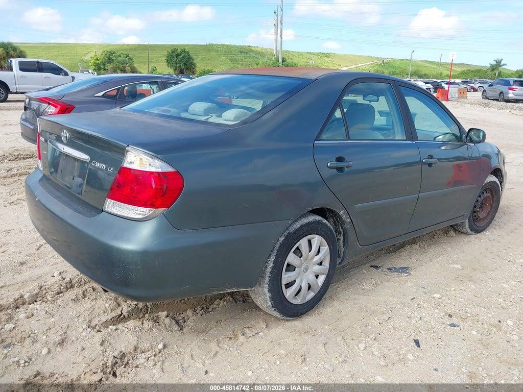 4T1BE32K65U089871 2005 TOYOTA CAMRY photo no. 4