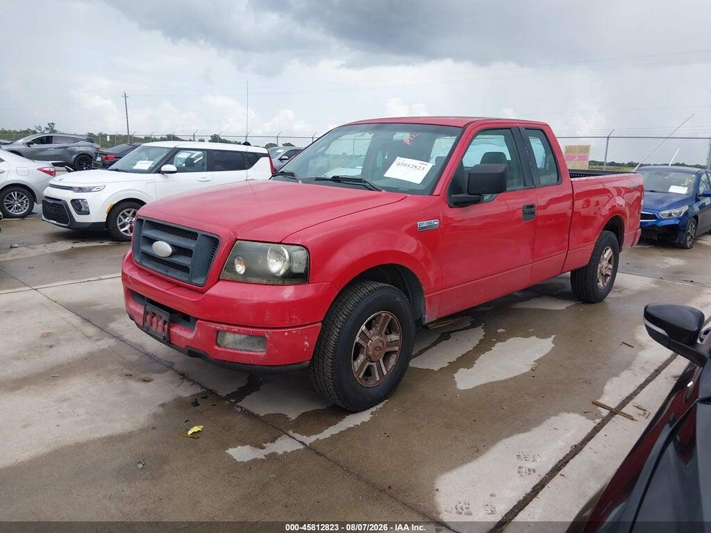1FTRX12W55FA98862 2005 FORD F150 photo no. 2