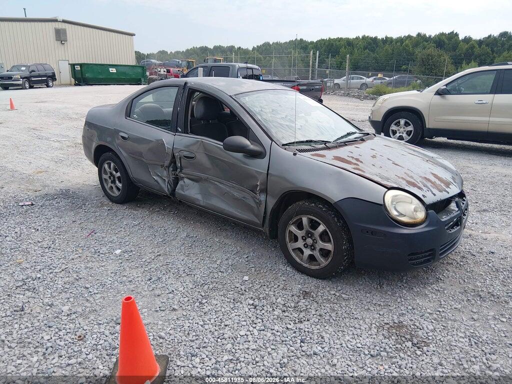 2005 DODGE NEON 1B3ES56C65D175630