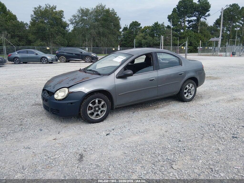 1B3ES56C65D175630 2005 DODGE NEON photo no. 2
