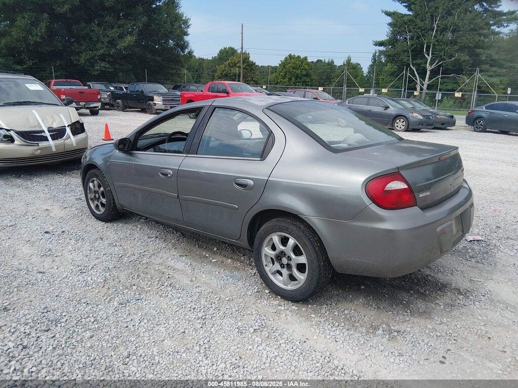 1B3ES56C65D175630 2005 DODGE NEON photo no. 3