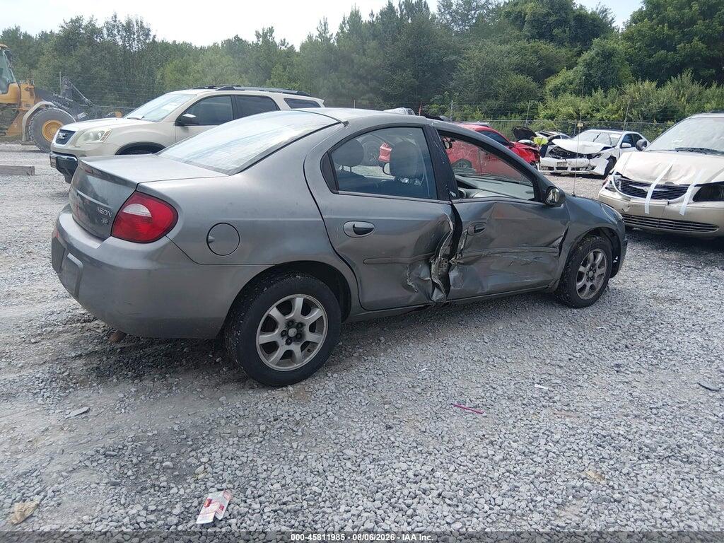 1B3ES56C65D175630 2005 DODGE NEON photo no. 4