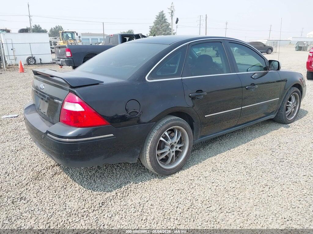 1FAFP25165G195187 2005 FORD FIVE HUNDRED photo no. 4