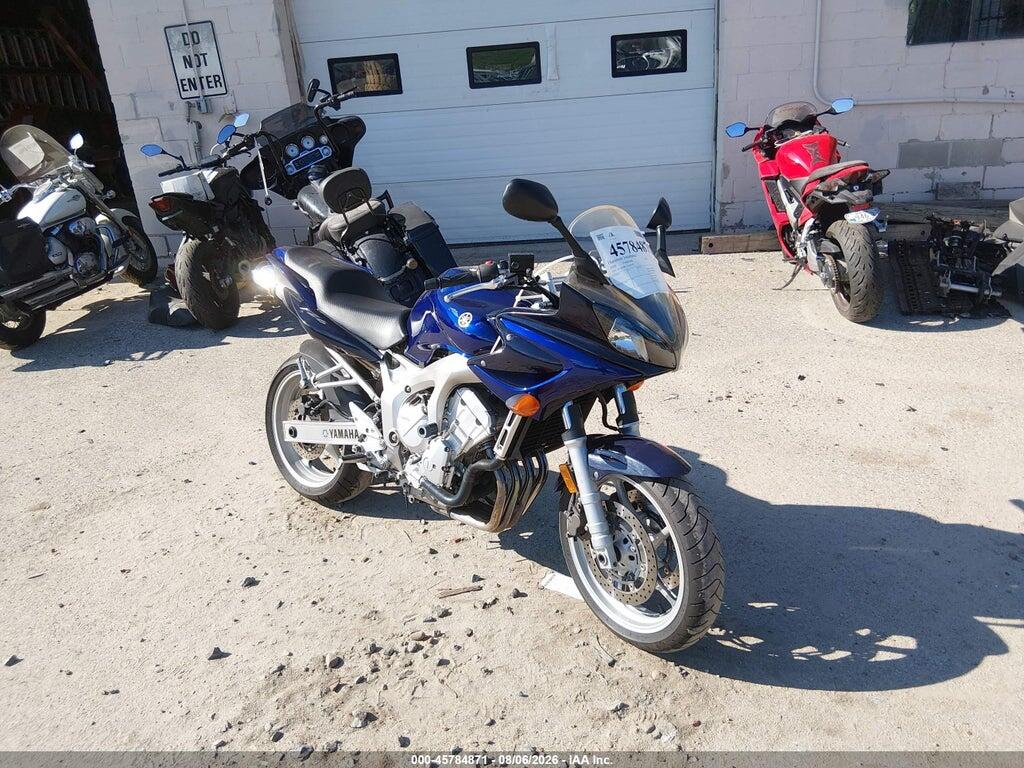 2005 YAMAHA FZ6 JYARJ08E25A004195