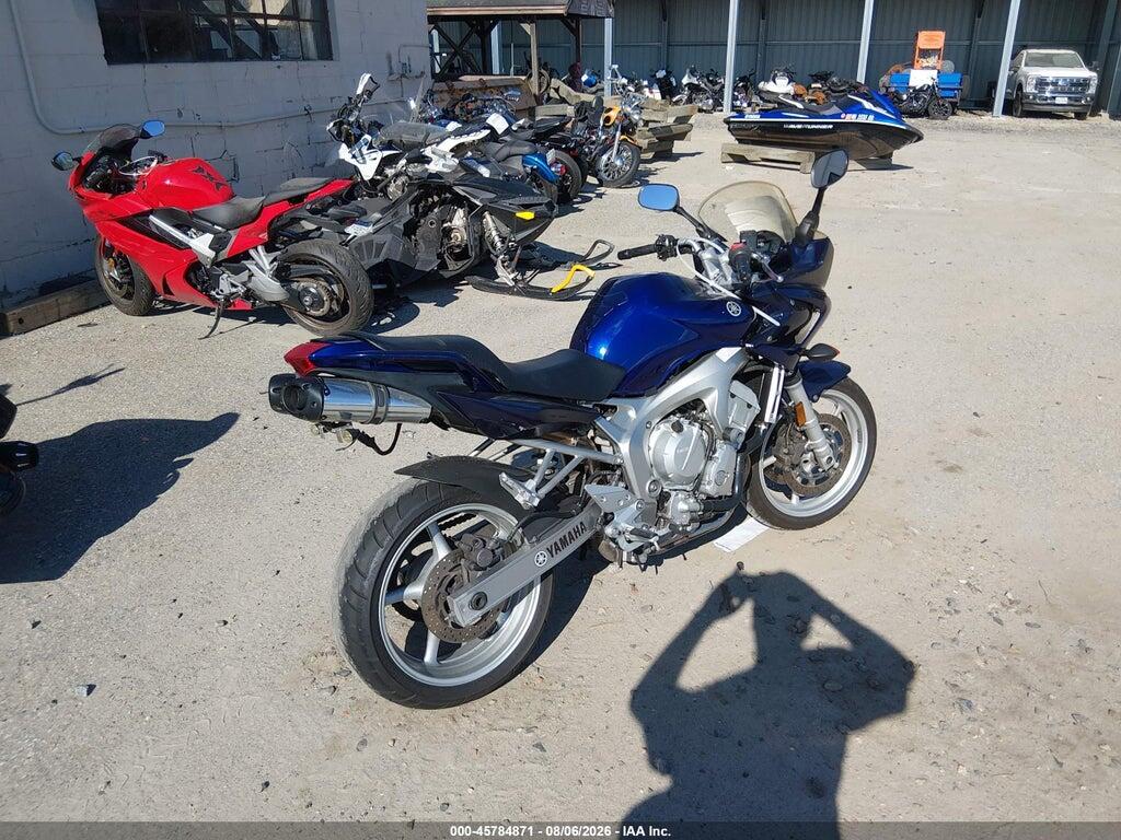 JYARJ08E25A004195 2005 YAMAHA FZ6 photo no. 4