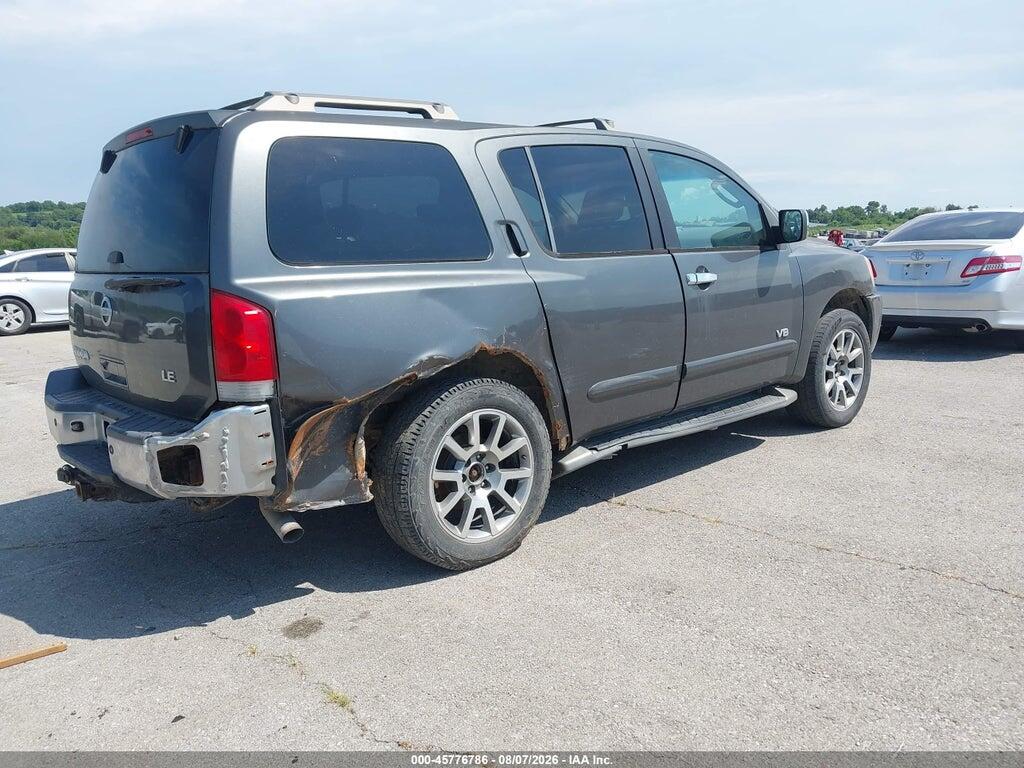 5N1AA08B15N707914 2005 NISSAN ARMADA photo no. 4