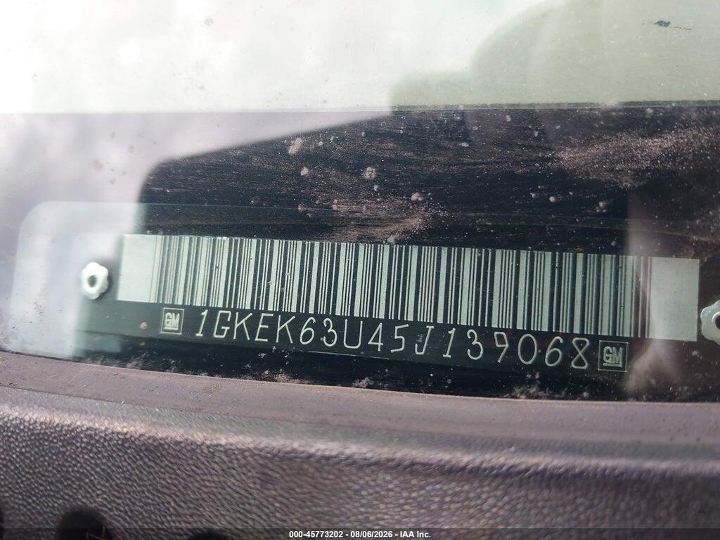1GKEK63U45J139068 2005 GMC YUKON photo no. 9
