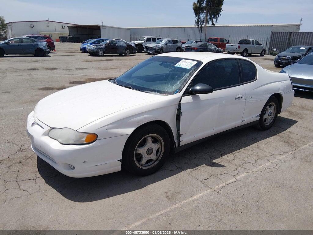 2G1WW12E359136703 2005 CHEVROLET MONTE CARLO photo no. 2
