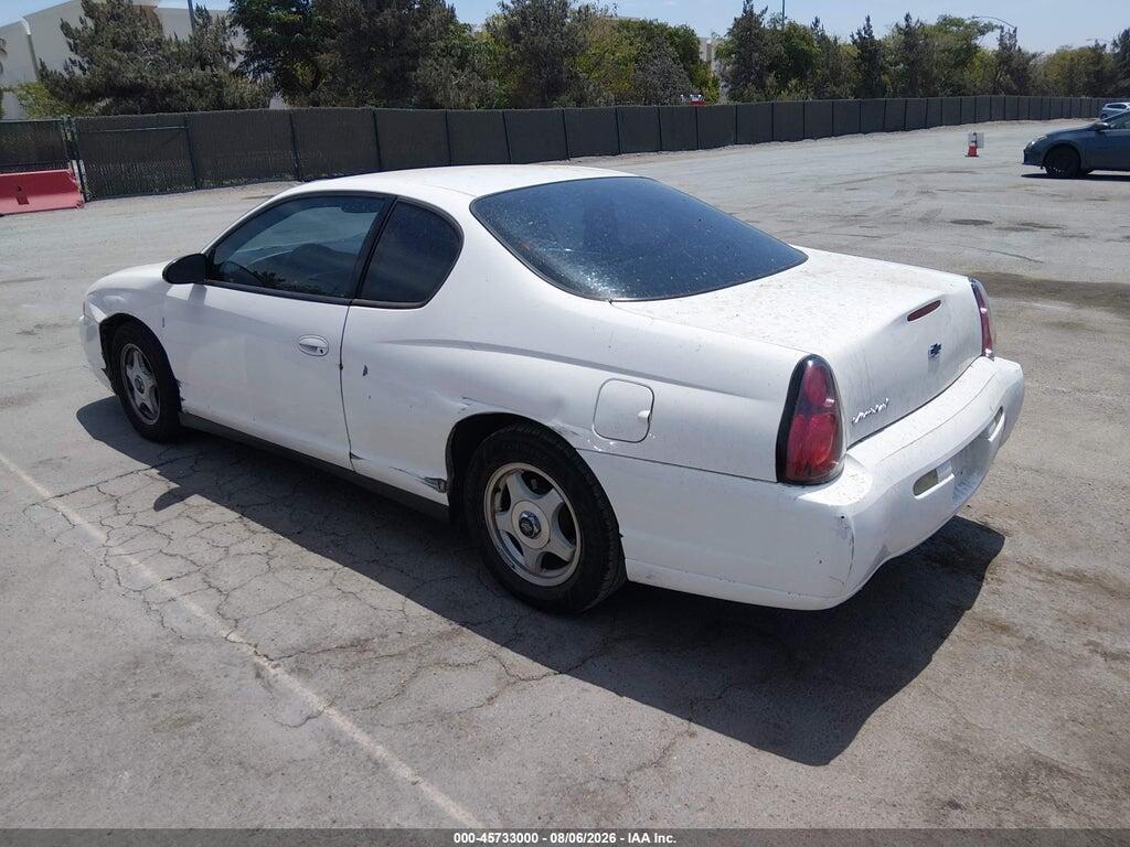 2G1WW12E359136703 2005 CHEVROLET MONTE CARLO photo no. 3