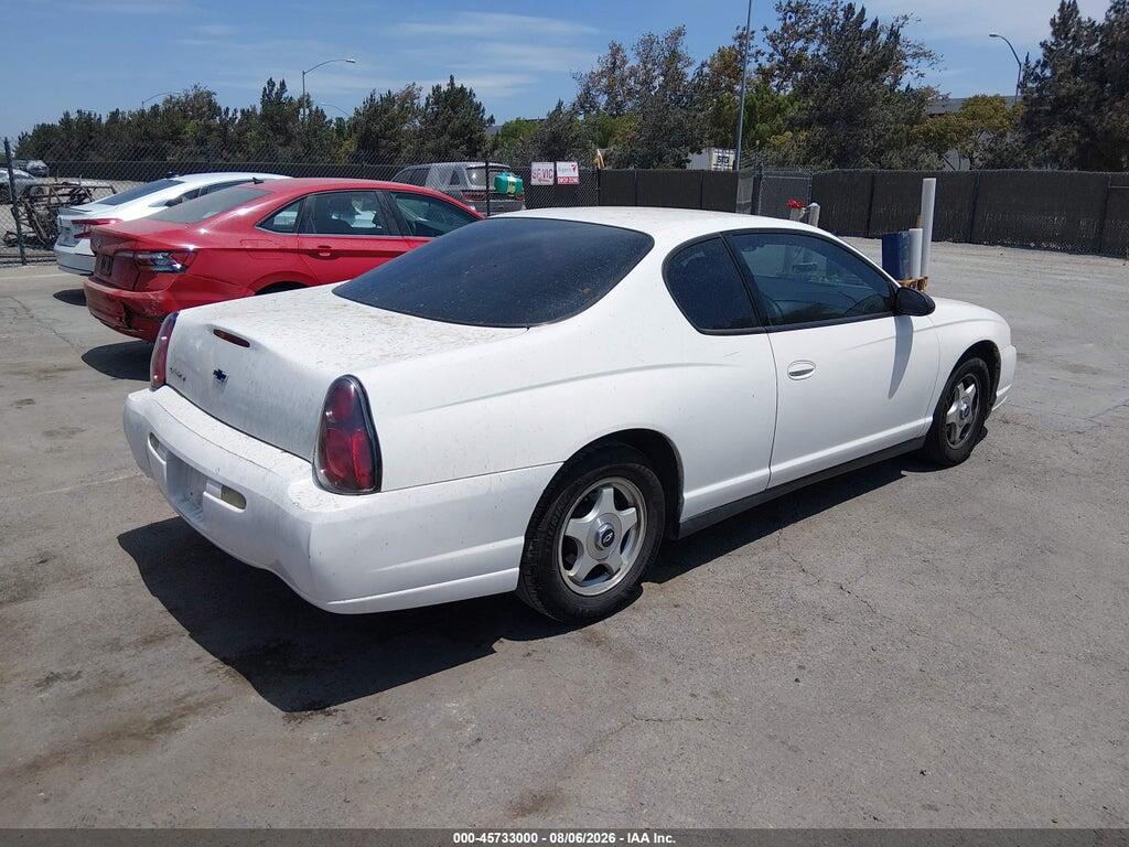 2G1WW12E359136703 2005 CHEVROLET MONTE CARLO photo no. 4