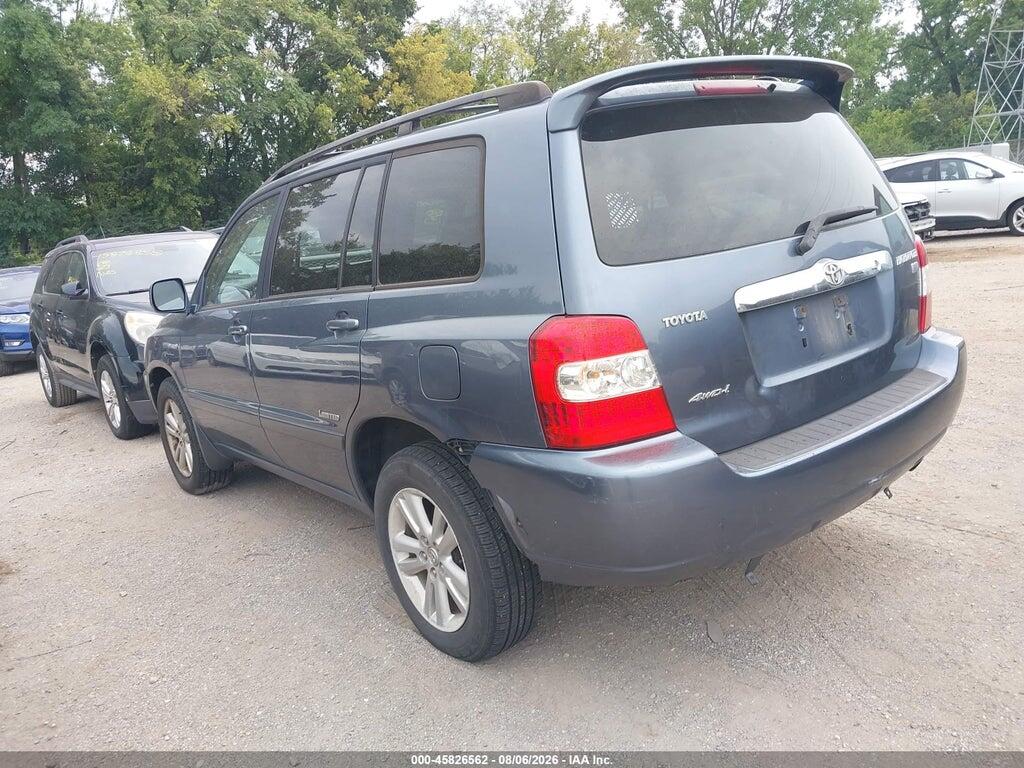 JTEEW21A860023313 2006 TOYOTA HIGHLANDER HYBRID photo no. 3
