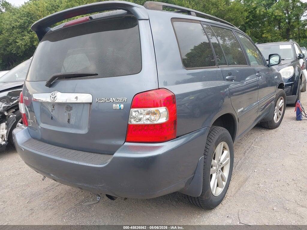 JTEEW21A860023313 2006 TOYOTA HIGHLANDER HYBRID photo no. 4