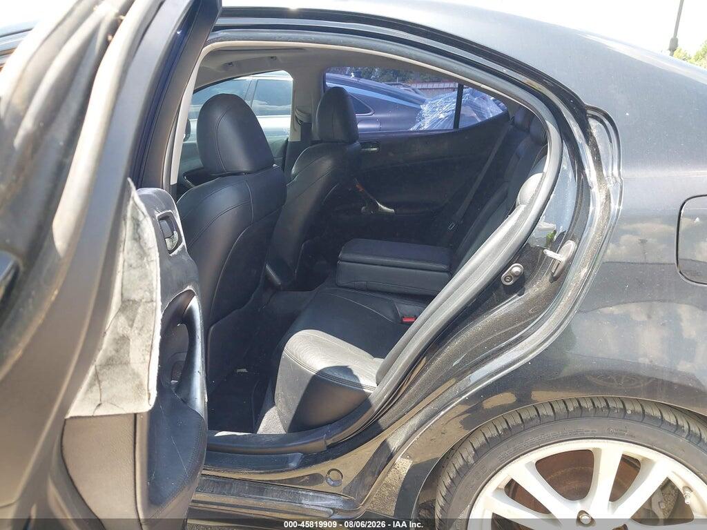 JTHBK262162016839 2006 LEXUS IS 250 photo no. 8