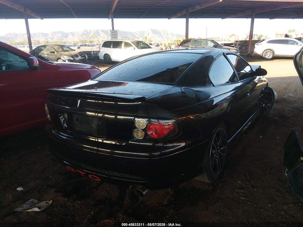 6G2VX12U76L555601 2006 PONTIAC GTO photo no. 4
