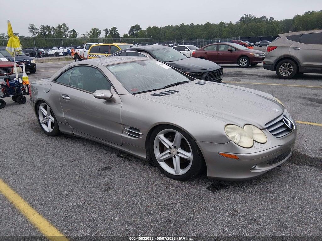 2006 MERCEDES-BENZ SL 500 WDBSK75F26F109007
