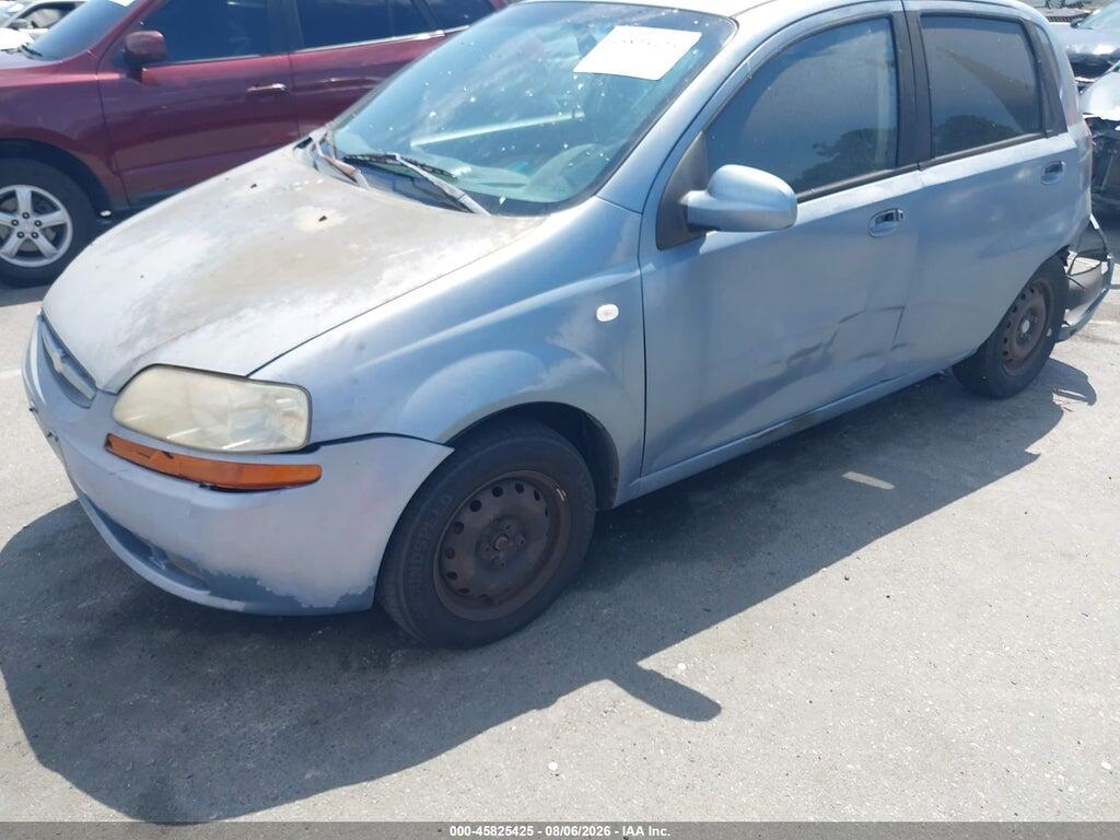 KL1TD66636B681761 2006 CHEVROLET AVEO photo no. 2
