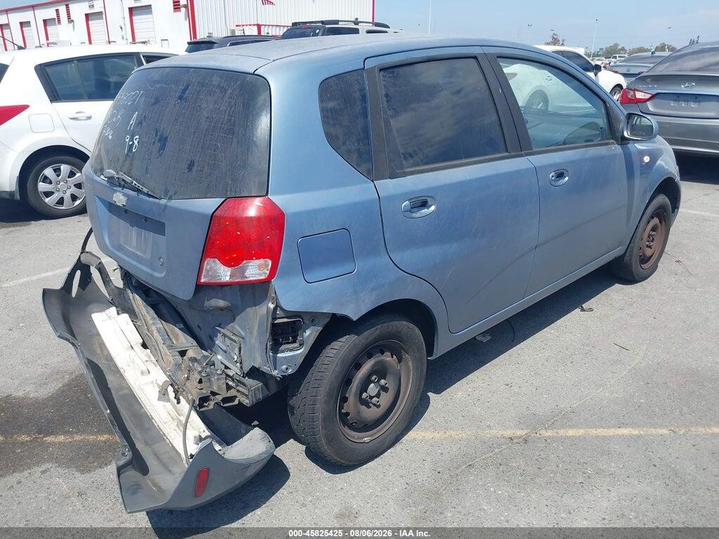 KL1TD66636B681761 2006 CHEVROLET AVEO photo no. 4