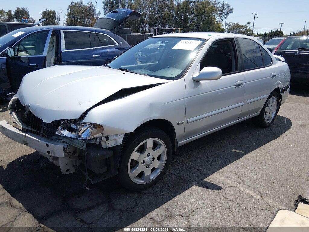 3N1CB51D16L573686 2006 NISSAN SENTRA photo no. 2