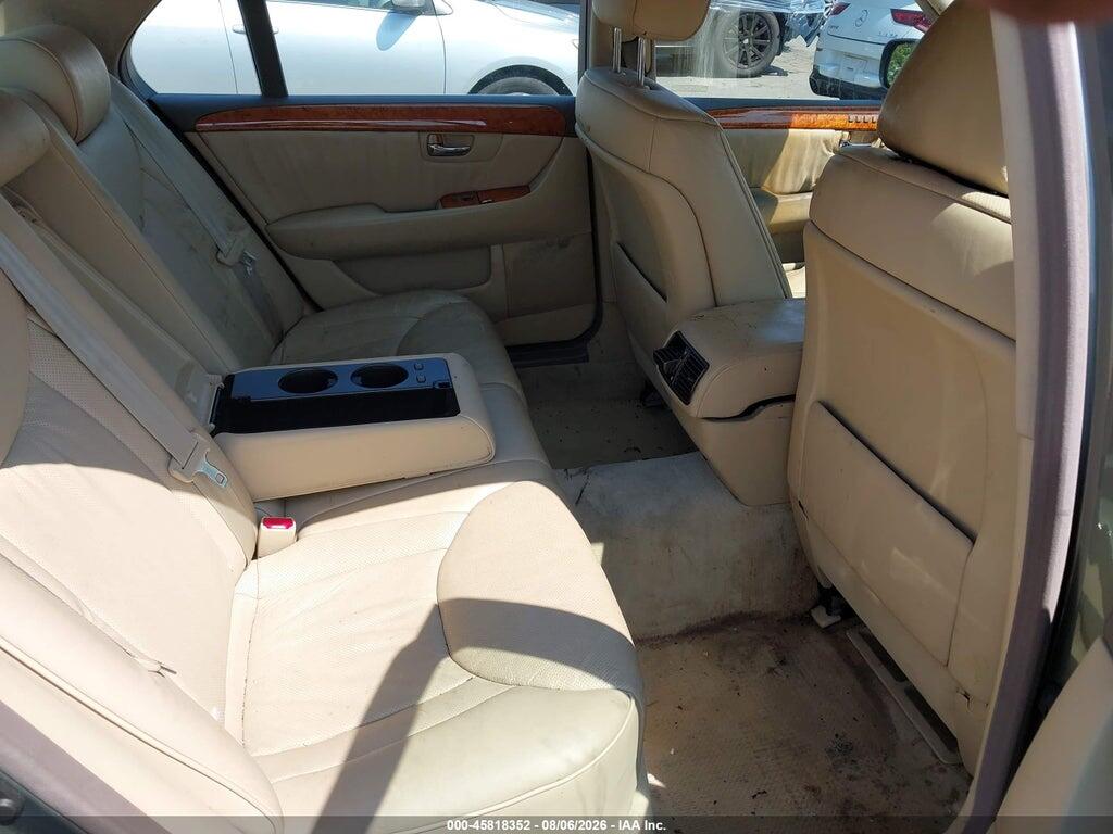 JTHBN36F365046049 2006 LEXUS LS 430 photo no. 8