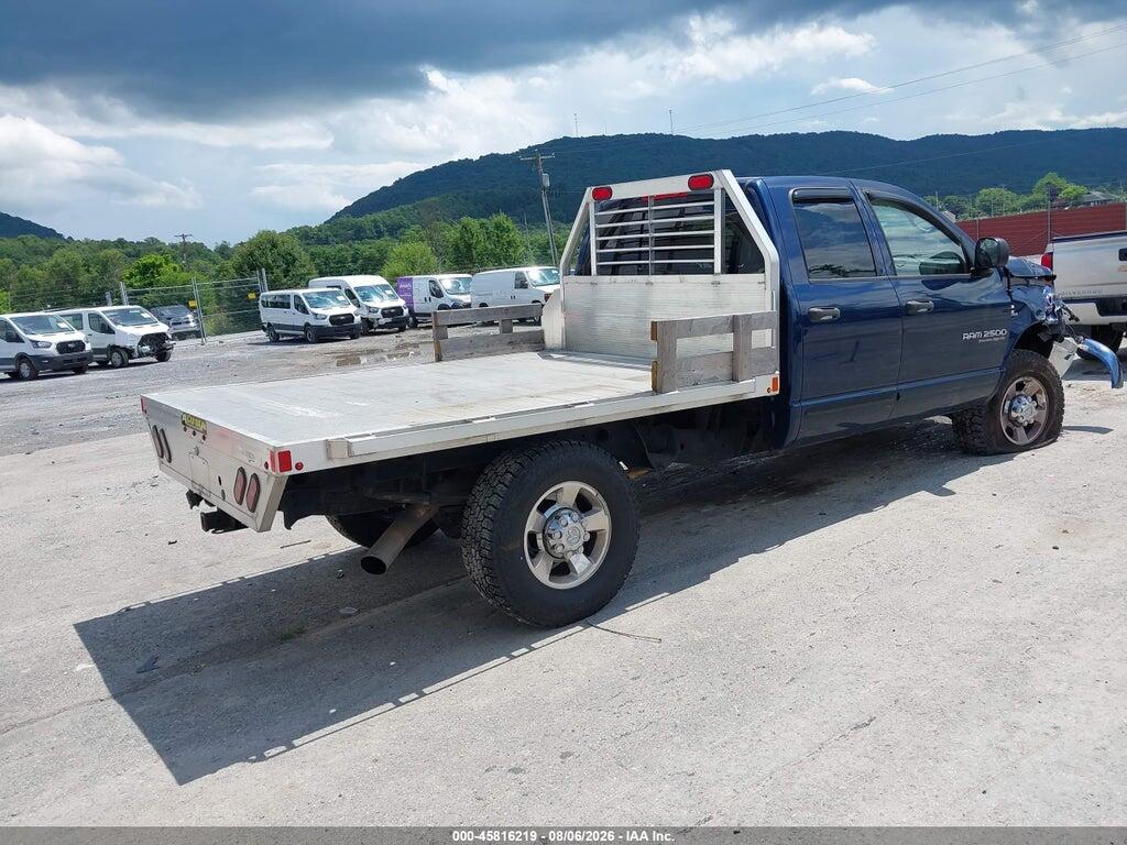 3D7KS28C46G116728 2006 DODGE RAM 2500 photo no. 4