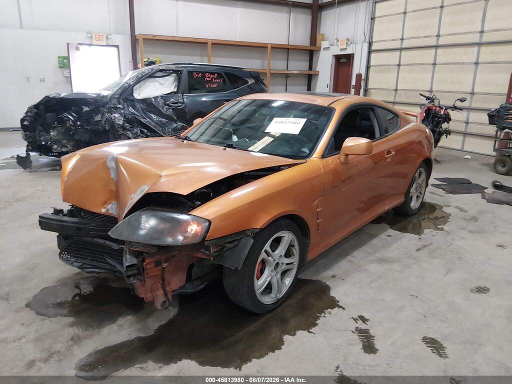 KMHHN65F66U205467 2006 HYUNDAI TIBURON photo no. 2