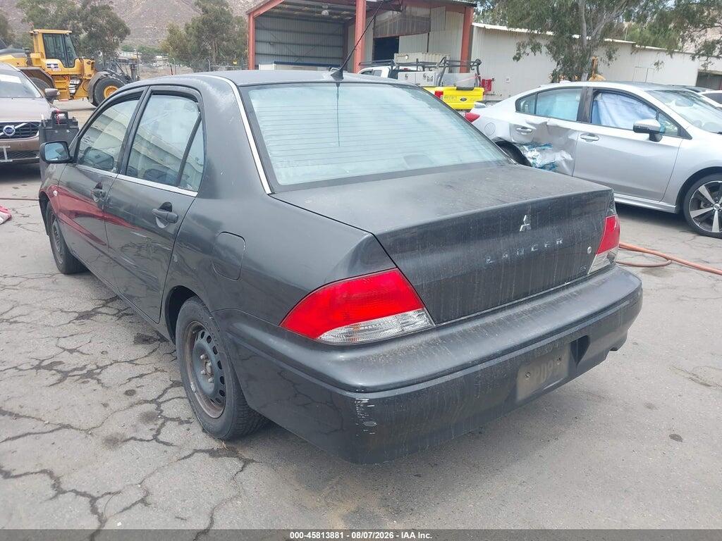 JA3AJ26E53U110828 2003 MITSUBISHI LANCER photo no. 3