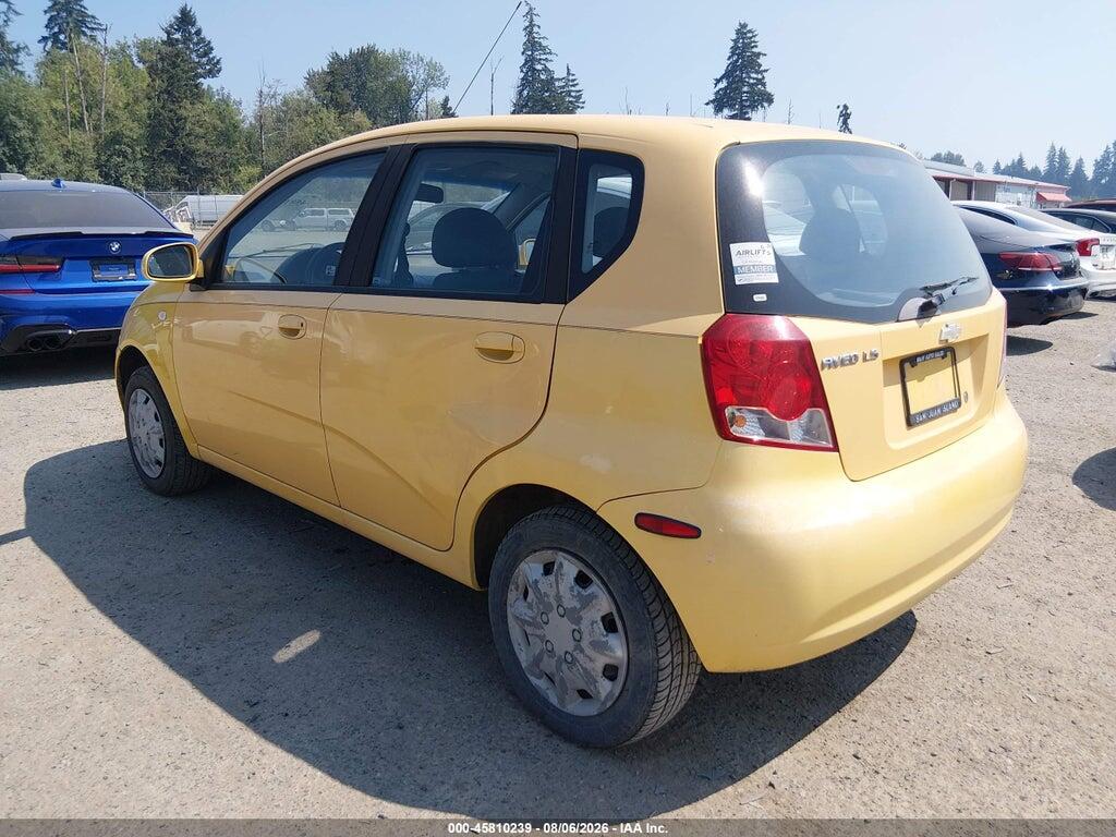 KL1TD66696B652622 2006 CHEVROLET AVEO photo no. 3