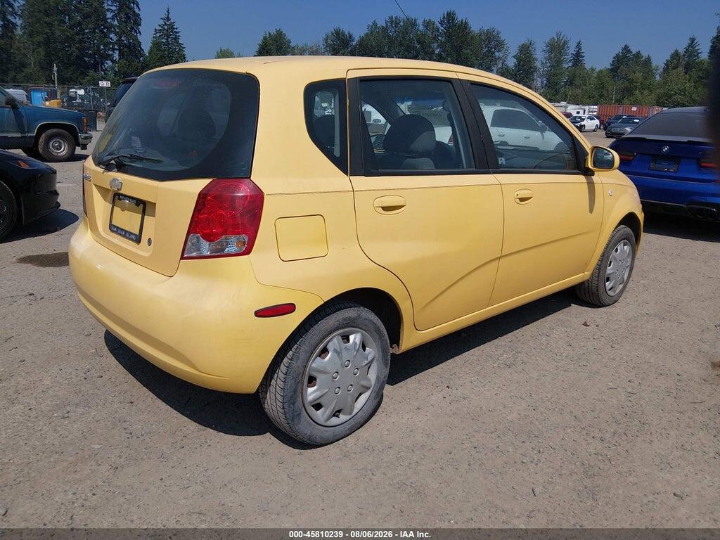 KL1TD66696B652622 2006 CHEVROLET AVEO photo no. 4