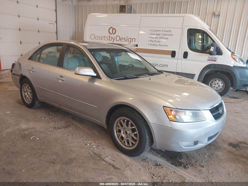 5NPEU46F76H044294 2006 HYUNDAI SONATA photo no. 1