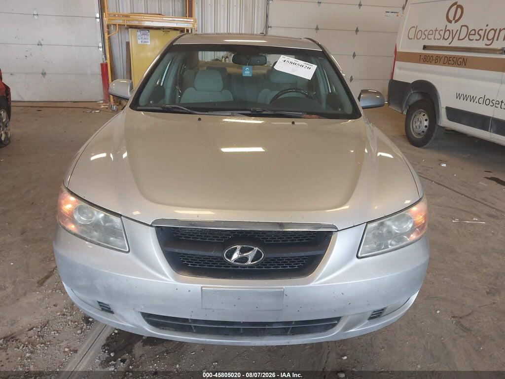 5NPEU46F76H044294 2006 HYUNDAI SONATA photo no. 12